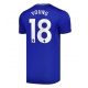 Everton Ashley Young #18 Replike Domaci Dres 2024-25 Kratak Rukav